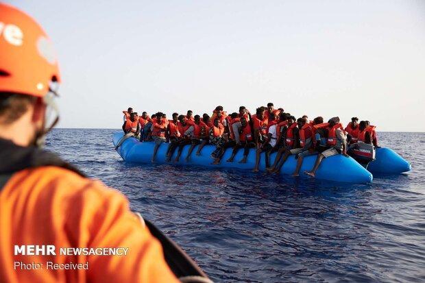 میزان ورود پناهجویان به ایتالیا 3 برابر شده است