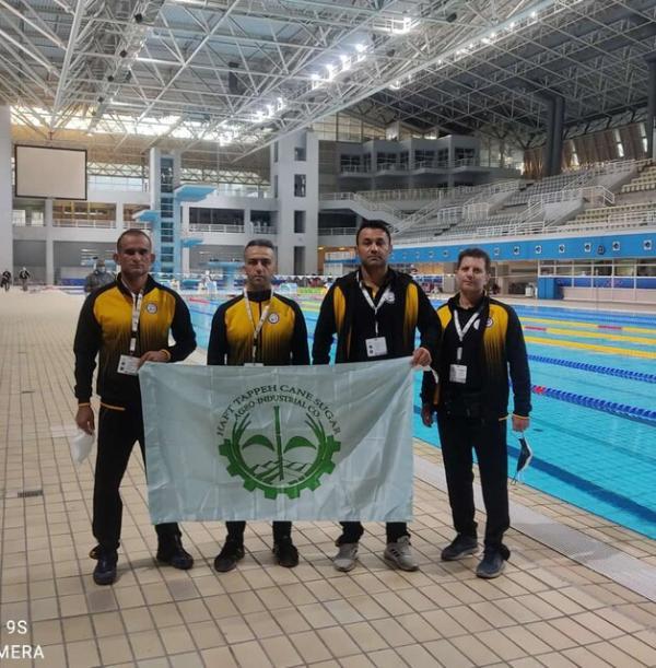 درخشش خوزستانی ها در روز اول مسابقات شنای کارگران دنیا